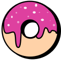 Donut - pink